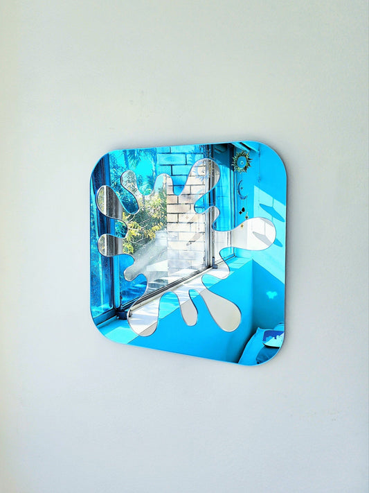 The Blue Splat Mirror